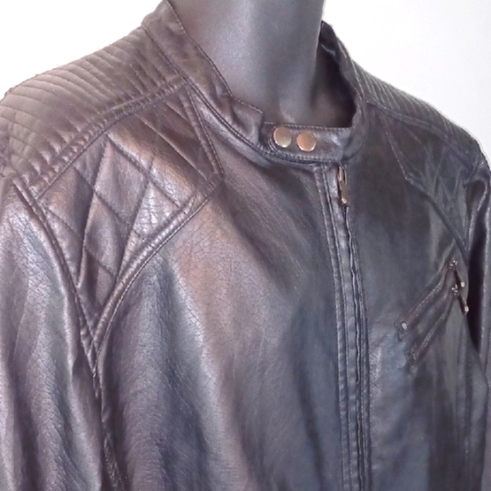 Yoki Black Racing Style Jacket - Picture 6 of 9